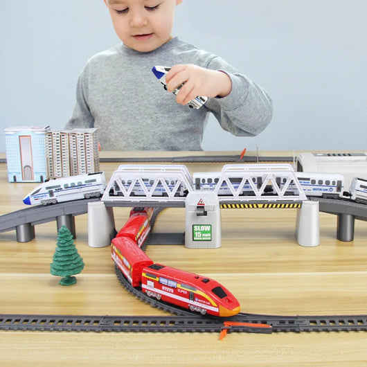 Electric High Speed Train Set for Kids