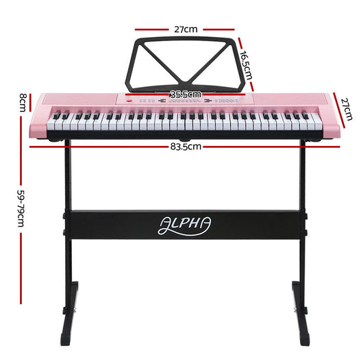 61 Keys Alpha Electronic Piano Keyboard