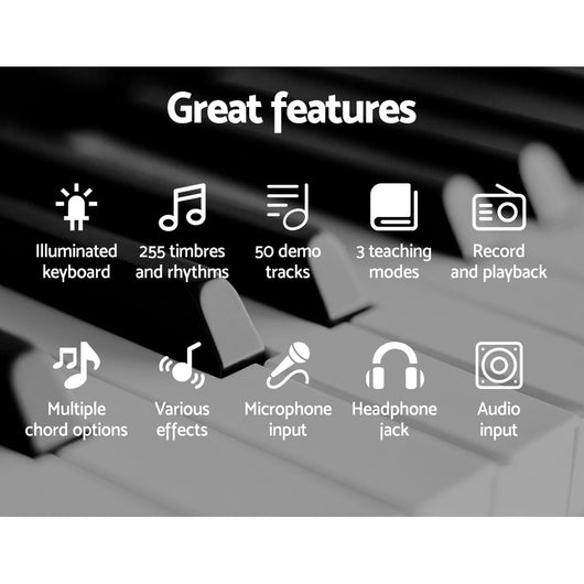 61 Keys Alpha Electronic Piano Keyboard