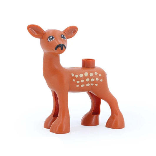 Montessori Zoo Animal Building Blocks Female Sika Deer