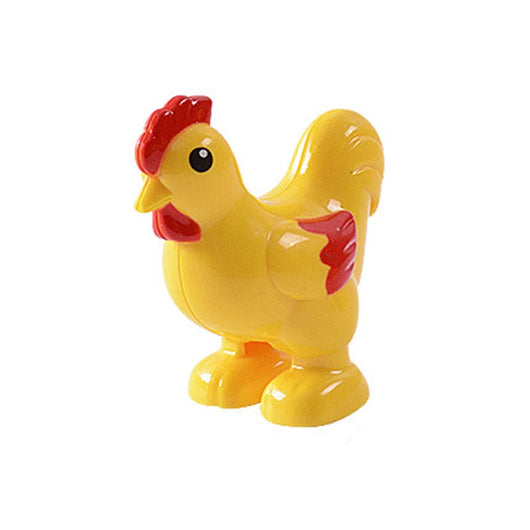 Montessori Zoo Animal Building Blocks Yellow Chicken