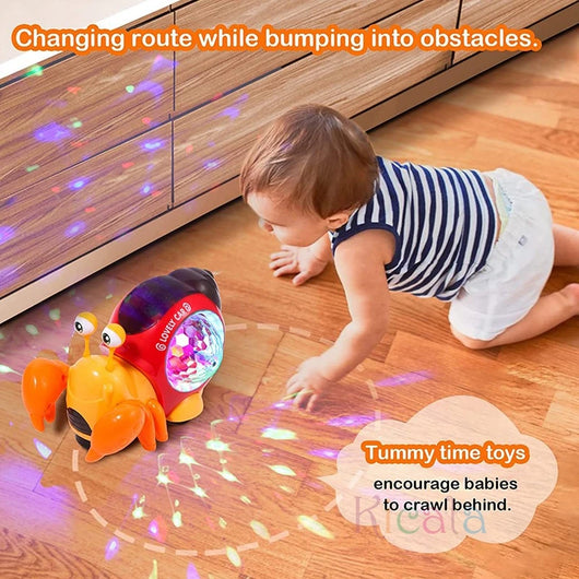Crawling Crab Light Up Musical Toy