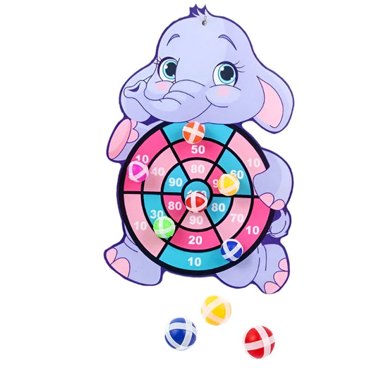 Animal Montessori Dart Board Elephant