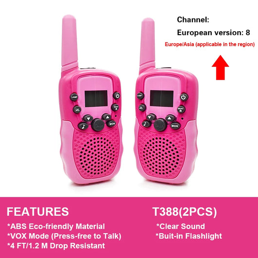 T388 Kids Walkie Talkies