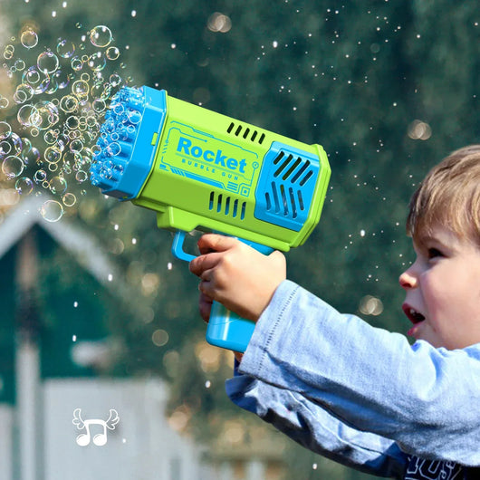 40 Hole Electric Bubble Gun Toy