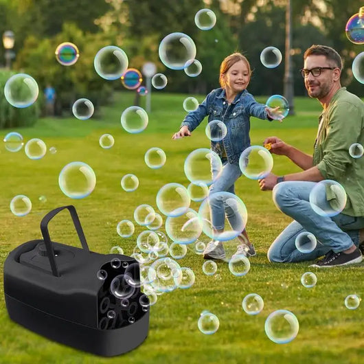Kids Bubble Machine Blower – Endless Outdoor Fun