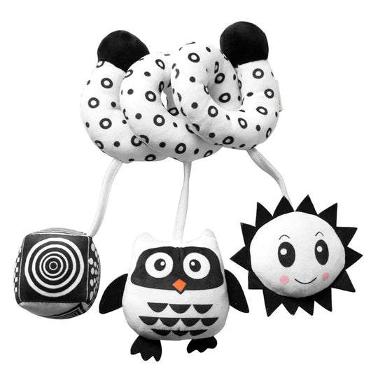 Baby Spiral Plush Toy Owl