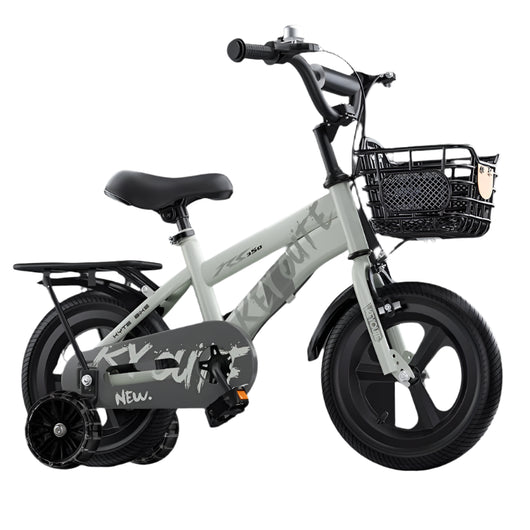 Kids Ride On Bicycle green one wheel