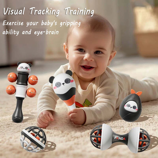 Baby Montessori Rattle Ball Toy