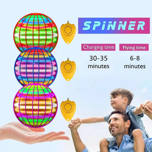 Flying Ball Spinner with LED
