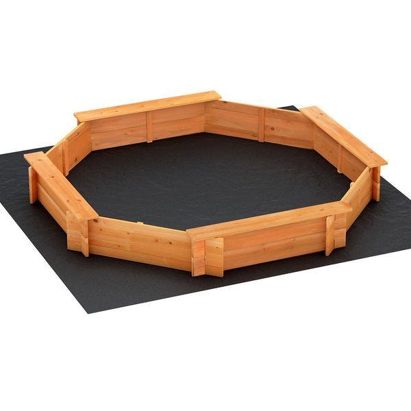 Wooden Octagon Sandpit