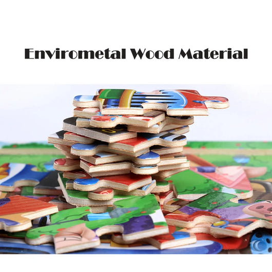 Wooden 3D Puzzle