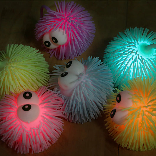 Luminous Plush Squeeze Ball Toy