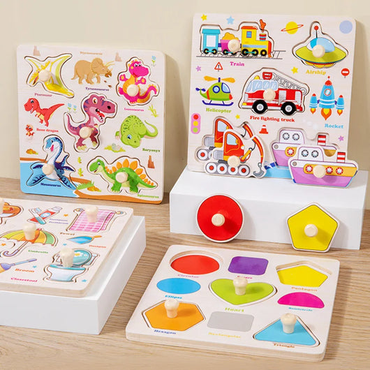 3D Montessori Wooden Puzzle