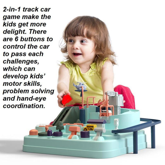 Adventure Train Race Track Set