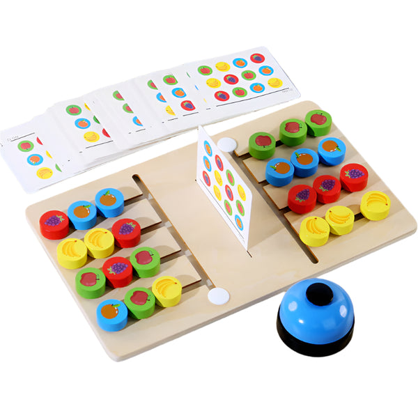 Wooden CPCCE Interactive Fruit Recognition Game