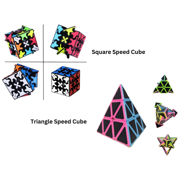 Educational Pyramid Speed Cube