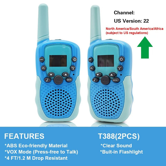 T388 Kids Walkie Talkies
