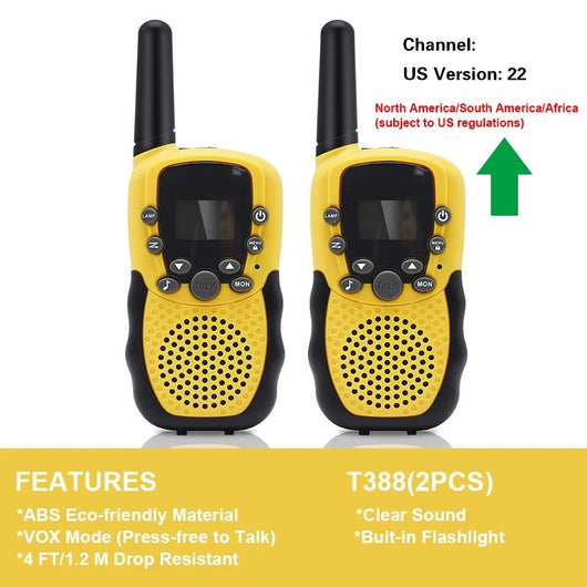 T388 Kids Walkie Talkies